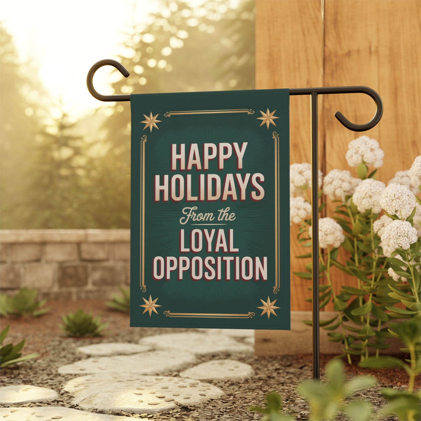 Wholesale Holiday Garden Flags - Funny Political and Civic Education - Unique, Retail Tested, High Profit Margin