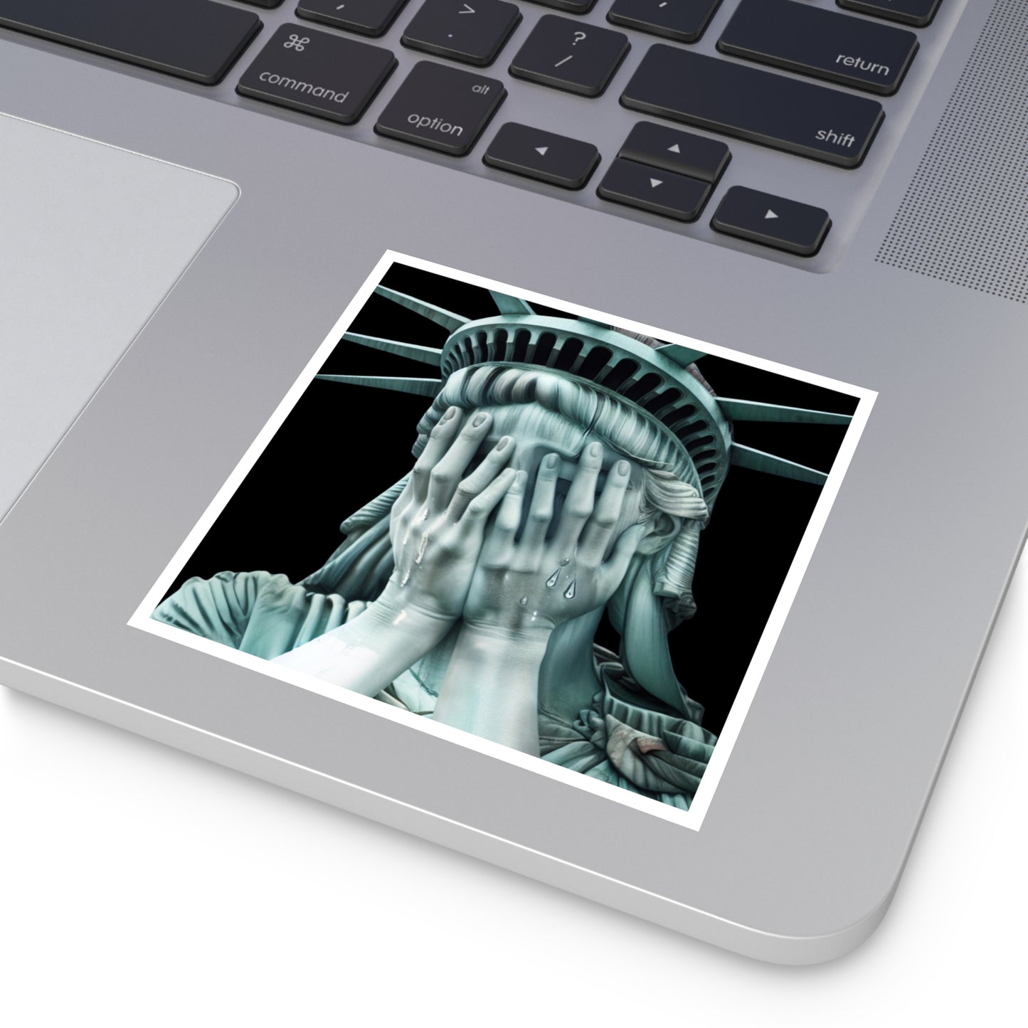 Civic Statement Wholesale Stickers 4" x 4" Gloss Weatherproof Vinyl - Top Selling Design - High Profit Margin