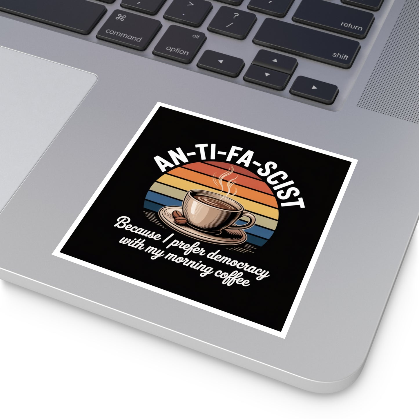 Civic Statement Wholesale Stickers 4" x 4" Gloss Weatherproof Vinyl - Top Selling Design - High Profit Margin