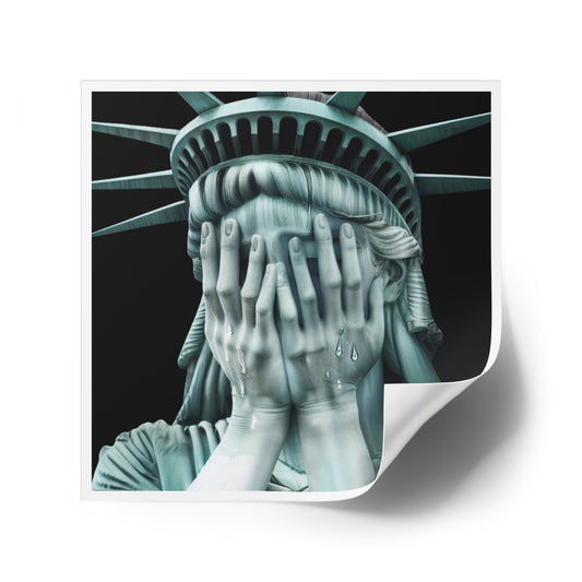 Civic Statement Wholesale Stickers 4" x 4" Gloss Weatherproof Vinyl - Top Selling Design - High Profit Margin