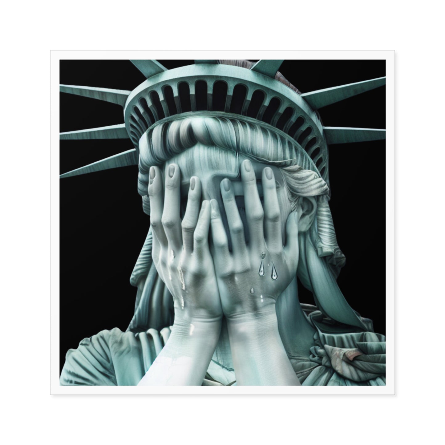 Civic Statement Wholesale Stickers 4" x 4" Gloss Weatherproof Vinyl - Top Selling Design - High Profit Margin