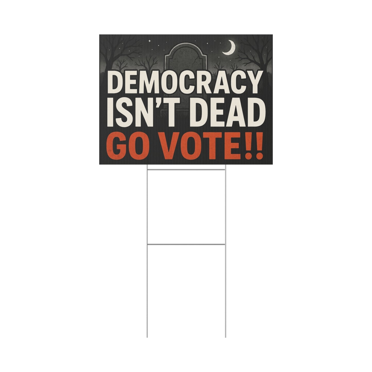 Halloween Yard Sign, Vote Yard Sign