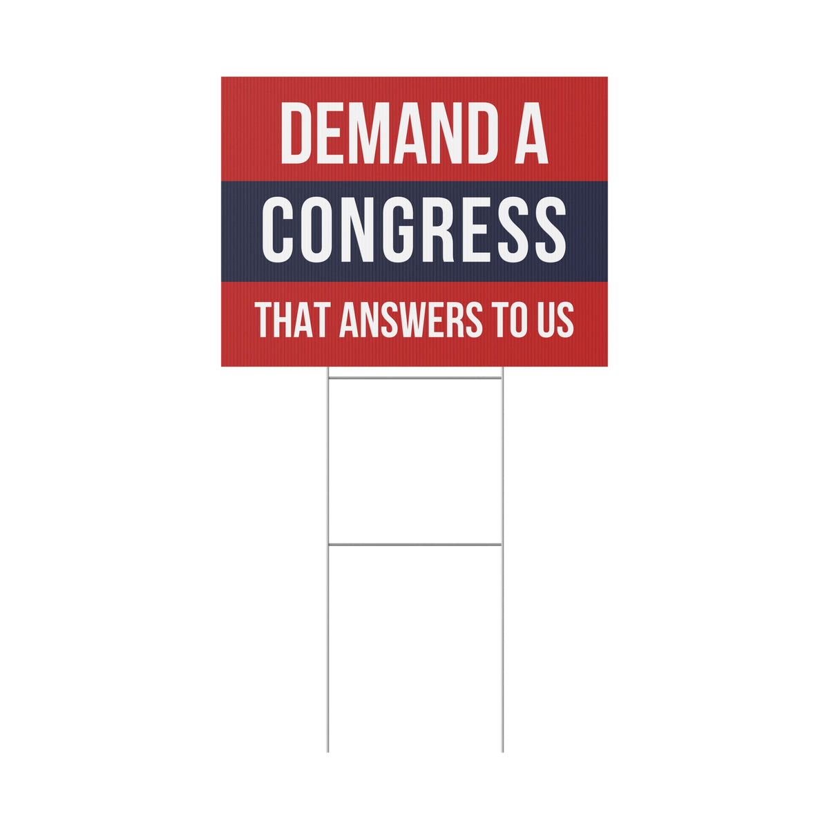 Congress Yard Sign, Midterms Yard Sign, Election Yard Sign