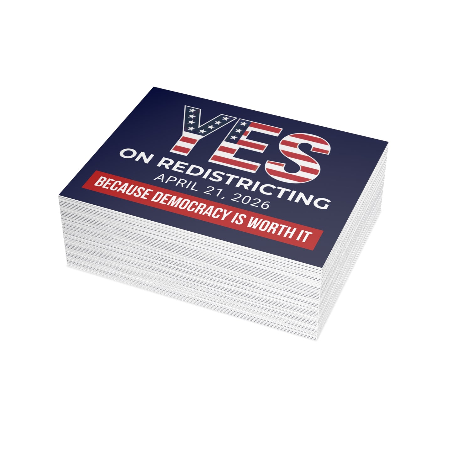 Yes on Virginia Redistricting Postcards - Virginia Election Postcards