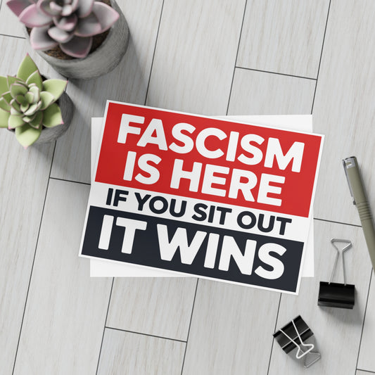 Political Notecards, Political Postcards w/Envelopes, 10, 30 or 50 Packs, 5" x 7", Vote Postcards, Social Justice Postcards, Resistance Postcards
