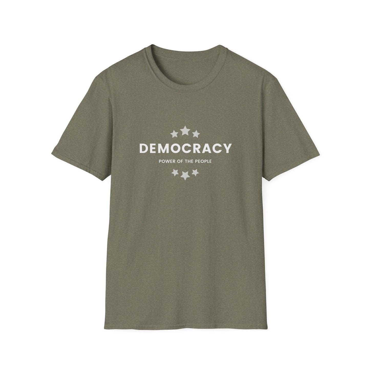 Democracy Tshirt, Power of the People, Multiple Colors