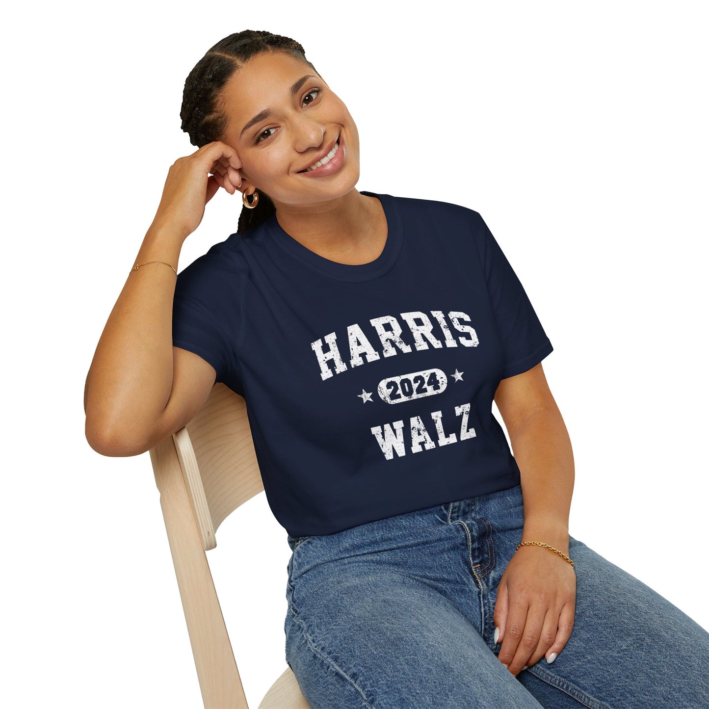 Harris Walz Tshirt - Soft, Unisex Style, Multiple Colors, Free Shipping