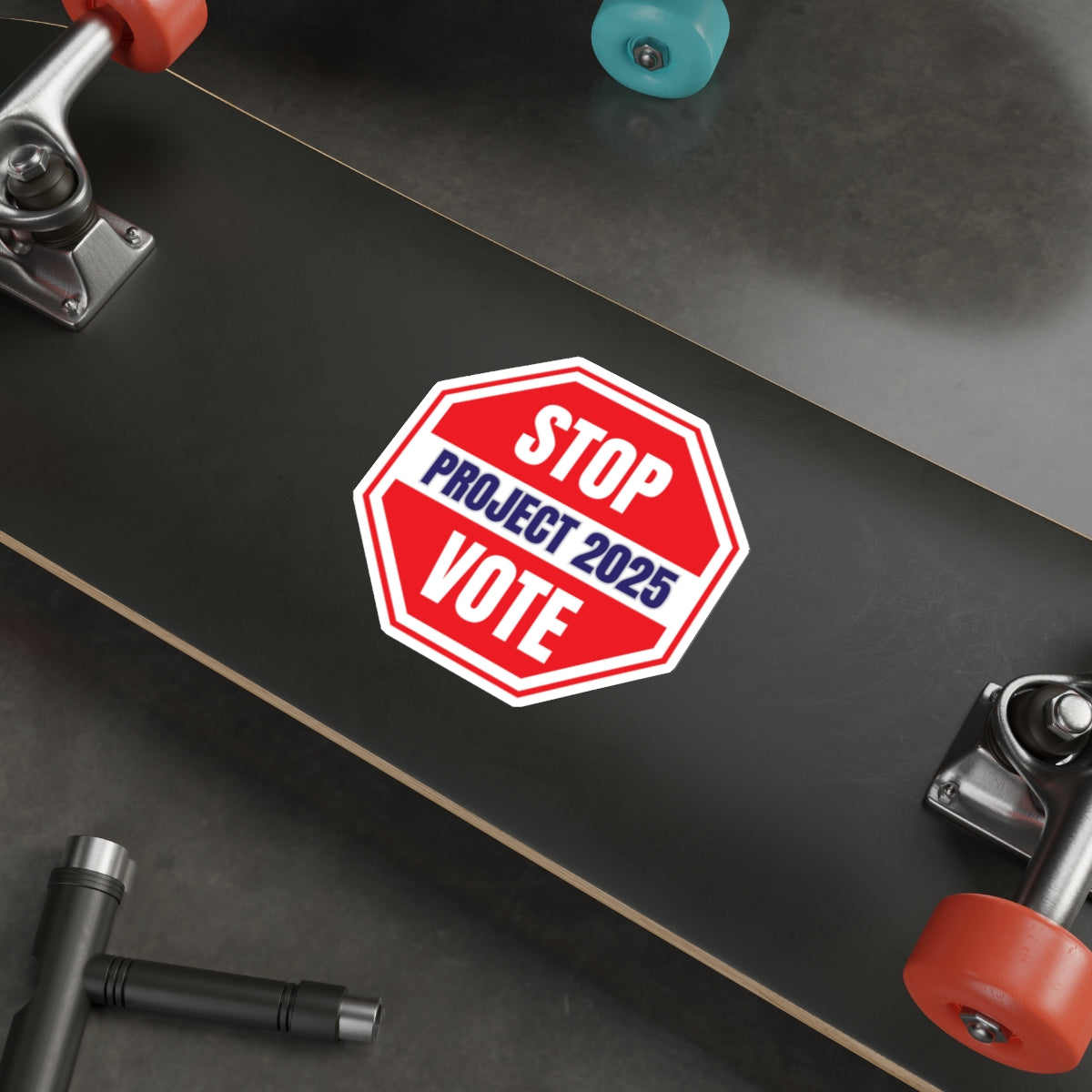 Stop Project 2025 Indoor/Outdoor Sticker, Free Shipping, Multiple Sizes, Election Sticker