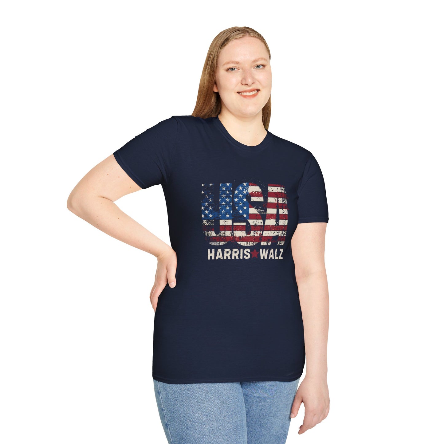 Harris Walz USA Tshirt - Soft, Unisex Style, Multiple Colors, Free Shipping