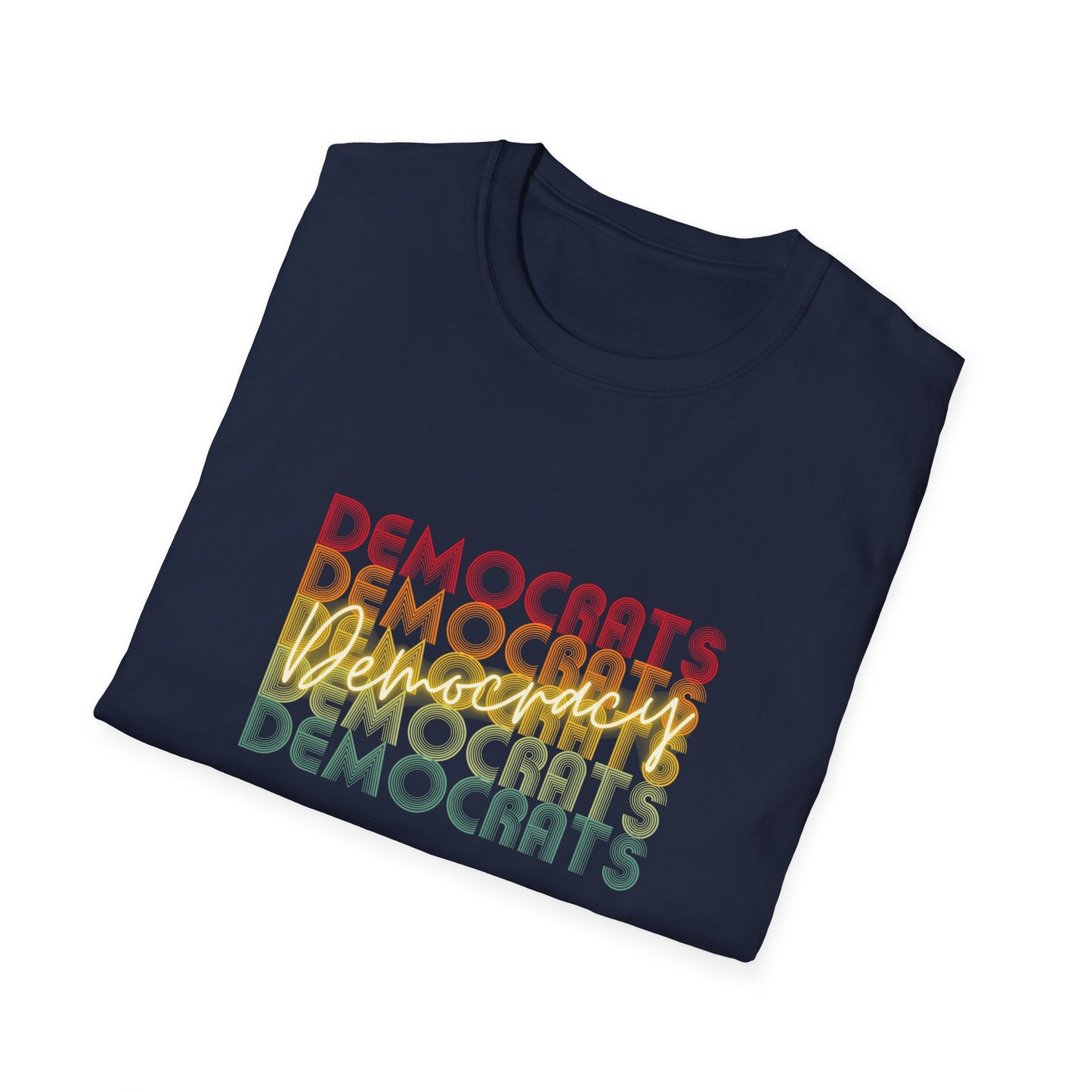 Democracy Tshirt, Democrats Do Democracy, Unisex, Short Sleeve, Multiple Colors