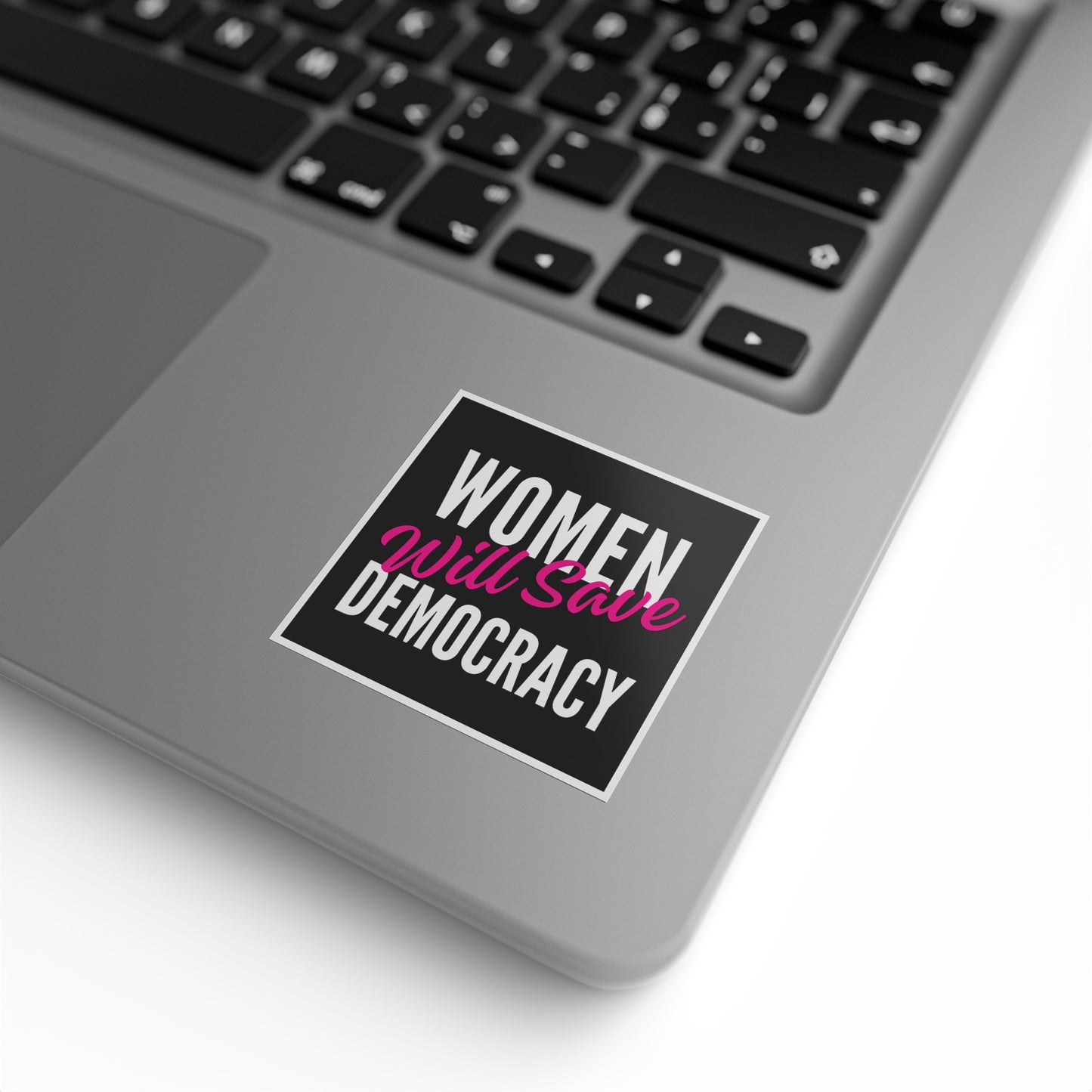 Women Will Save Democracy Sticker Rolls, 50, 100 or 250, Free Shipping, Democracy Signs, Vote Sticker, Democrat Sticker, Anti Trump Sticker