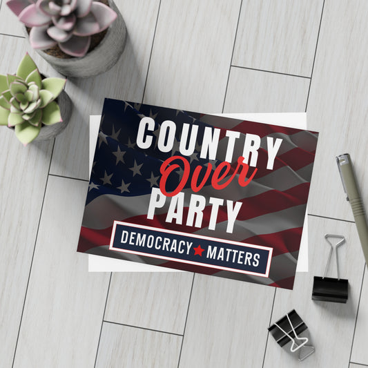 Political Notecards, Political Postcards w/Envelopes, 10, 30 or 50 Packs, 5" x 7", Vote Postcards, Social Justice Postcards, Resistance Postcards