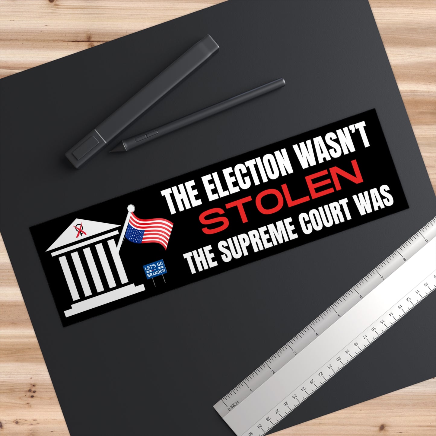 Alito Bumper Sticker, Supreme Court Corruption, Election Bumper Sticker