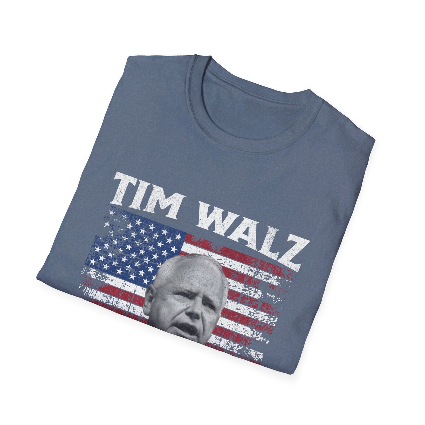 Tim Walz Big Dad Energy TShirt - Soft, Unisex Style, Multiple Colors, Free Shipping, Harris Walz Shirt, Harris Walz Merch, Tim Walz Shirt