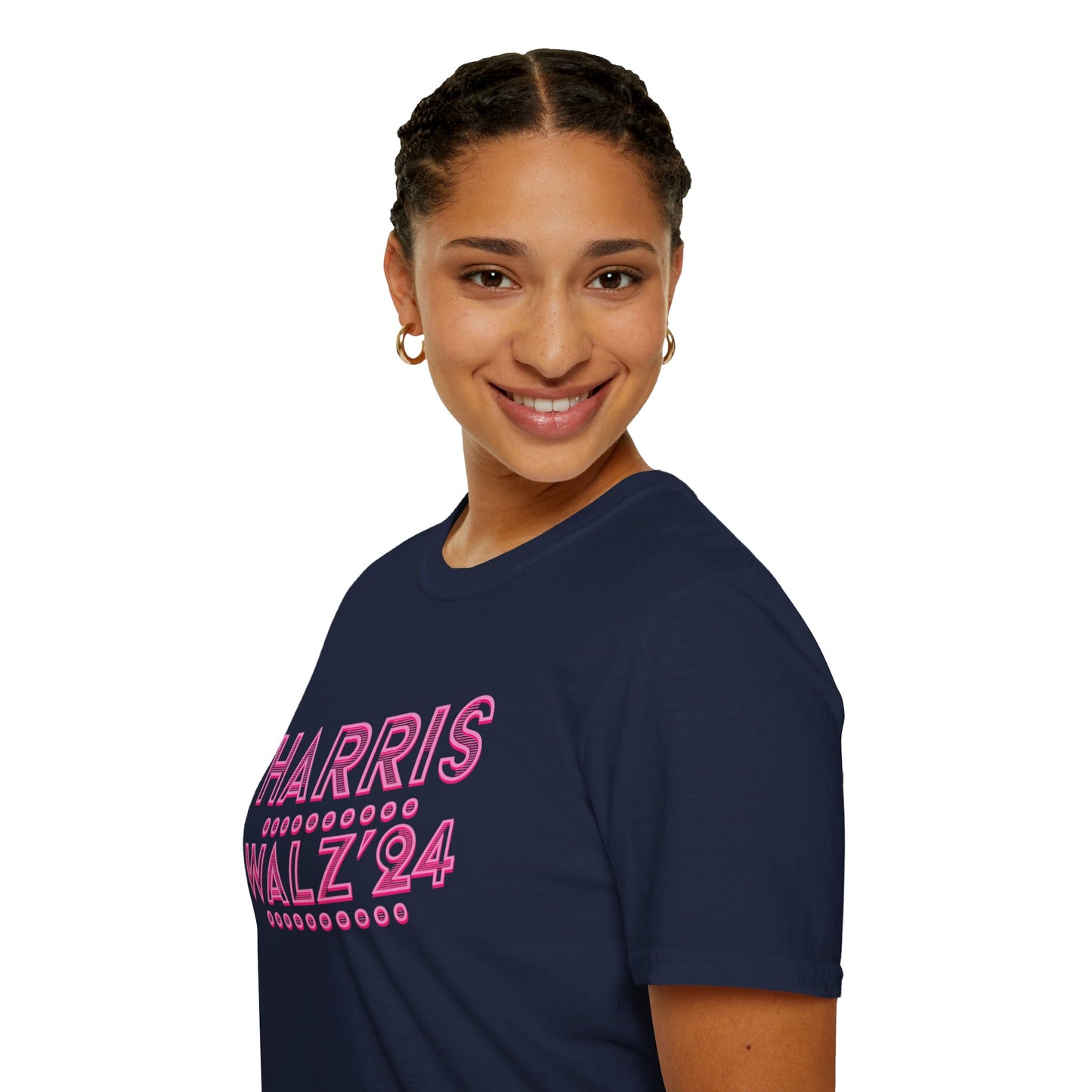 Harris Walz Retro Tshirt - Soft, Unisex Style, Multiple Colors, Free Shipping