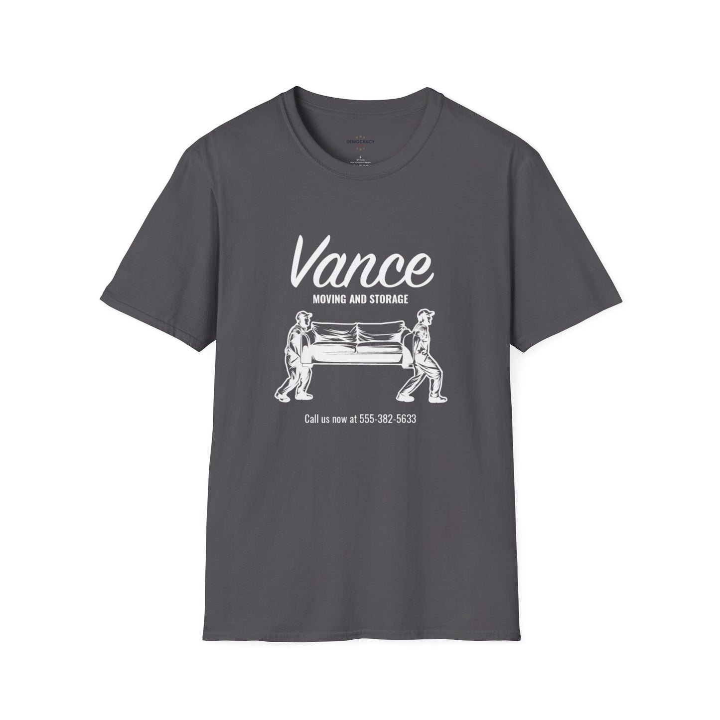 JD Vance Couch Shirt Soft, Unisex Style, Multiple Colors, Front and Back Print