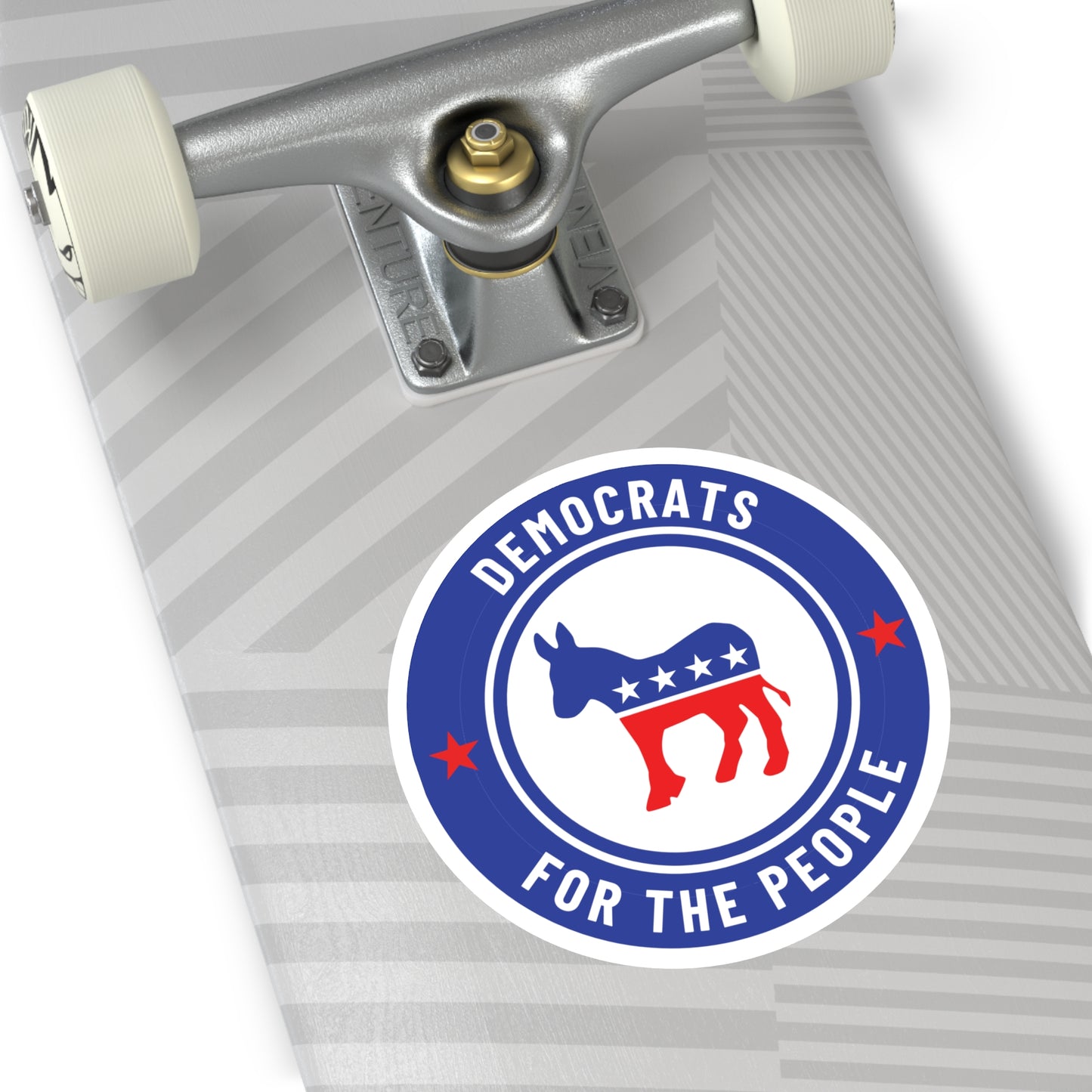 Democratic Party Sticker, Car Sticker, Laptop Sticker, Multiple Sizes, Free Shipping - ORIGINAL ARTWORK DESIGNER - Democracy Signs