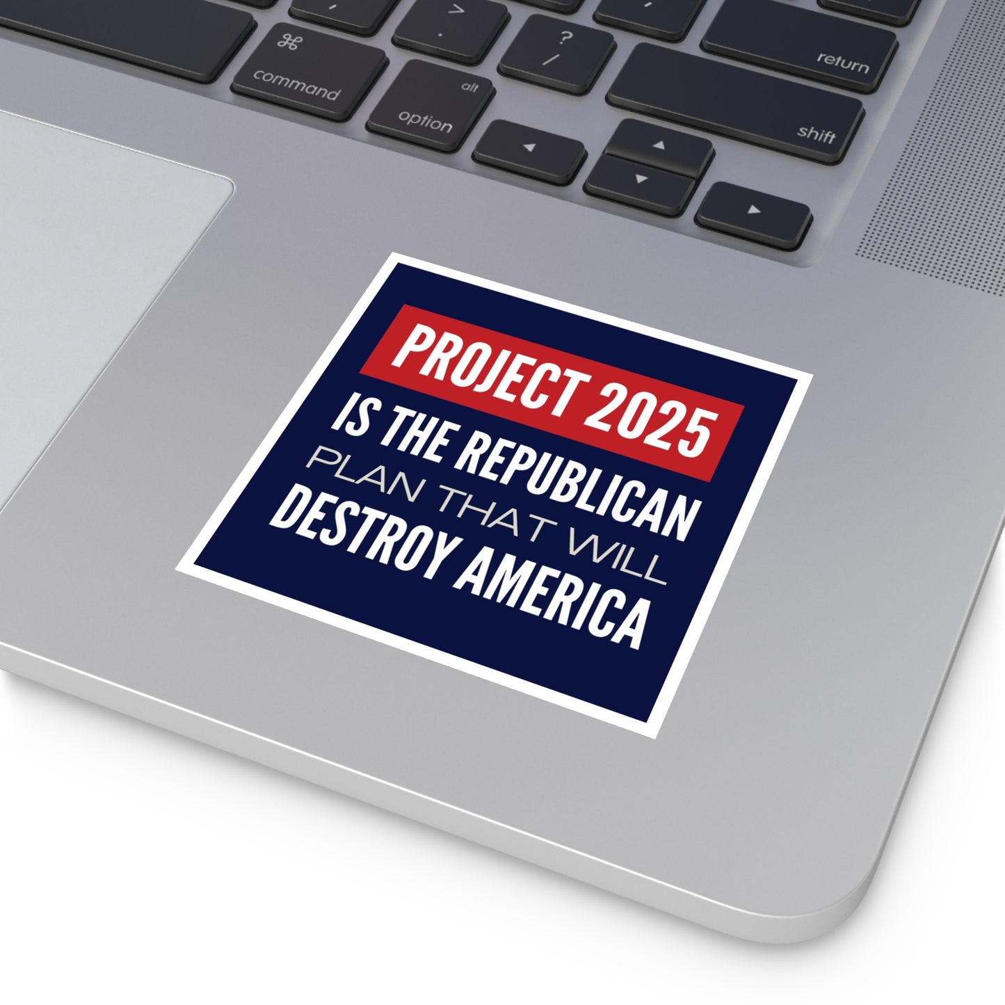 Project 2025 Sticker, Indoor/Outdoor Election Sticker, Free Shipping