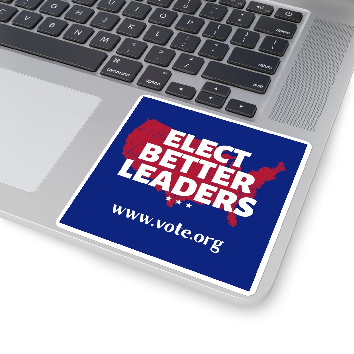 Elect Better Leaders, Democracy Sticker, Vinyl, Multiple Sizes, Free Shipping, Democracy Sticker, Vote Sticker, Democrat Sticker