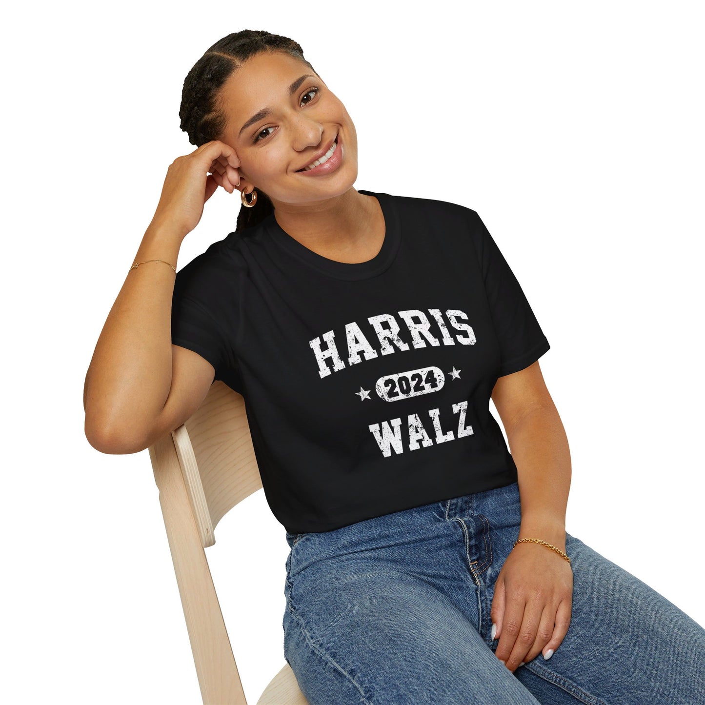 Harris Walz Tshirt - Soft, Unisex Style, Multiple Colors, Free Shipping