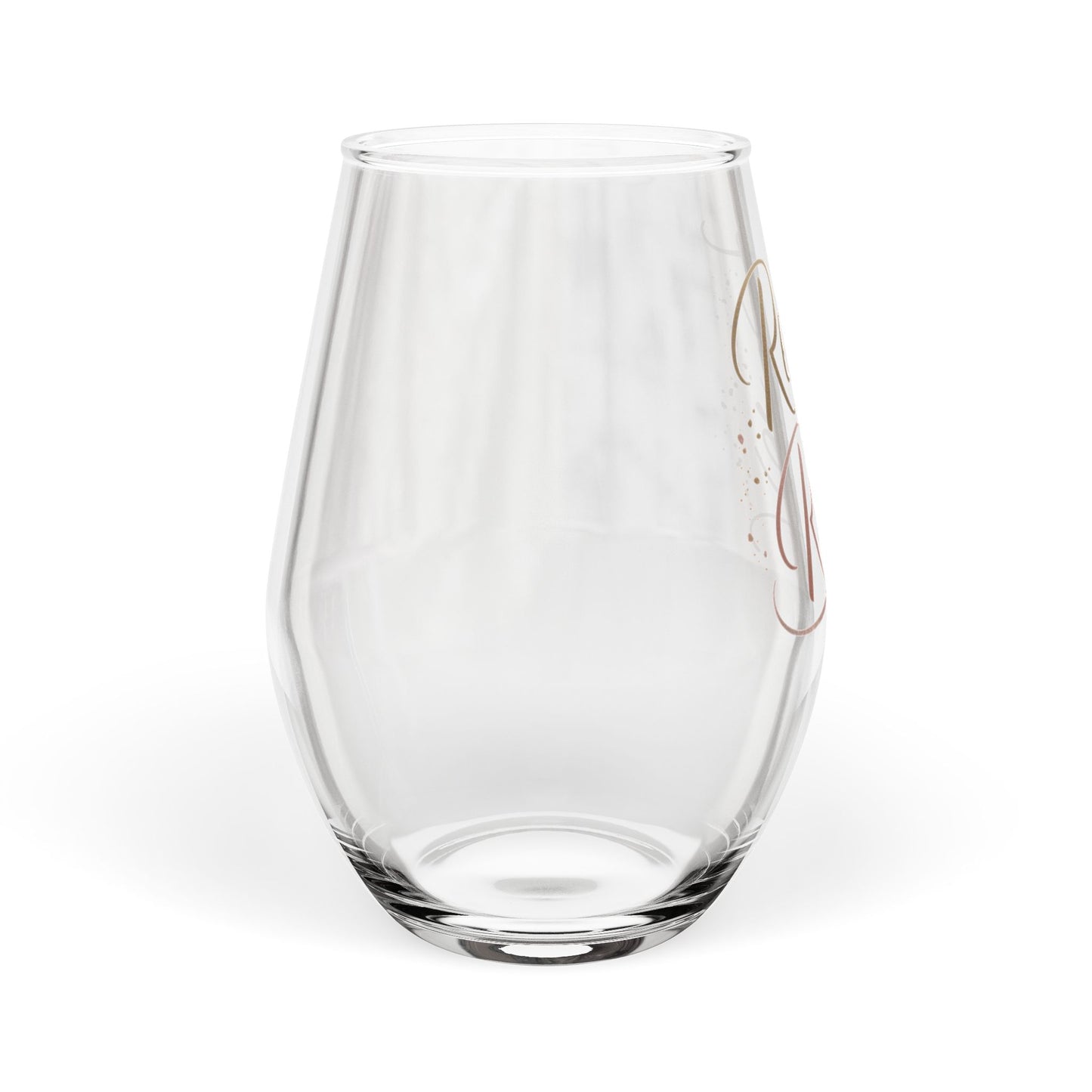 Resist and Rosé Stemless Wine Glass, 11.75 oz, Resistance Gift, Anti Trump Gift, Freedom Gift, Patriotic Gift, Gift for Democrat