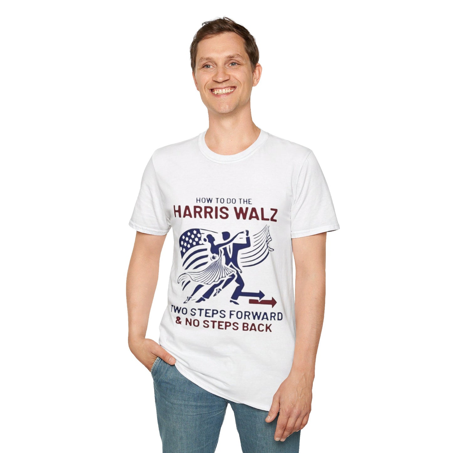 How to Do the Harris Walz T Shirt - Soft, Unisex Style, Multiple Colors, Free Shipping