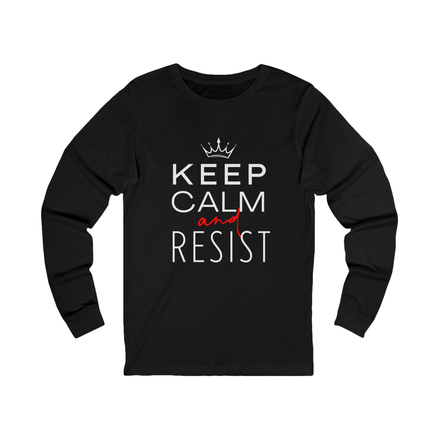 Keep Calm and Resist Shirt, Anti Trump Shirt, Unisex Shirt, Political Resistance Tee