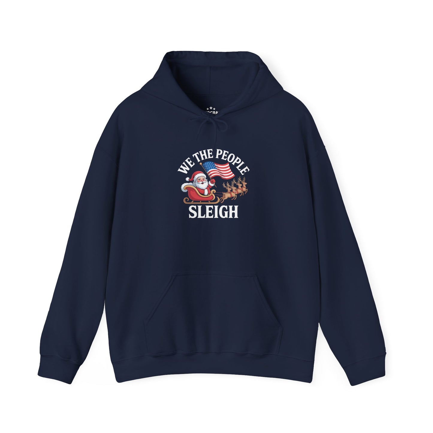 We the People Sleigh Hoodie, Merry Resistmas Hoodie, Holiday Hoodie, Christmas Hoodie, Resistance Hoodie, Multiple Colors, Free Shipping