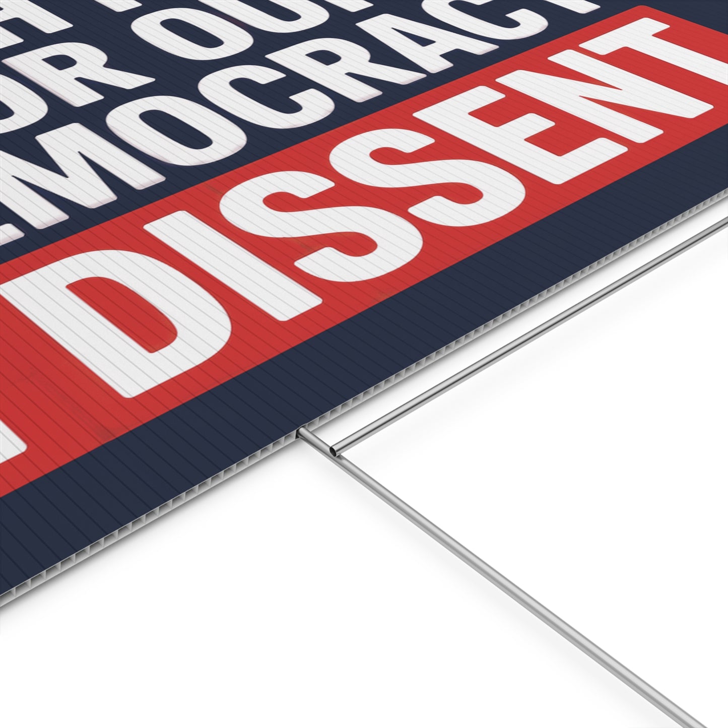 Supreme Court Yard Sign, Democracy Yard Sign, Anti Trump Yard Sign, Political Yard Sign, Print on Both Sides, Multiple Sizes
