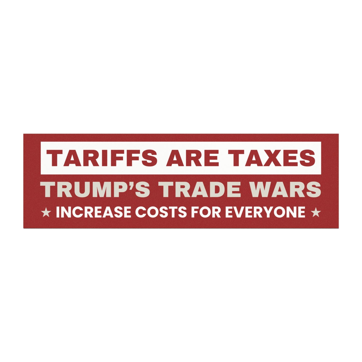 Tariffs Magnet, Anti Trump Magnet, Trump Voters Magnet, Anti-Trump Magnet, Free Shipping, Democracy Magnet, Political Magnet