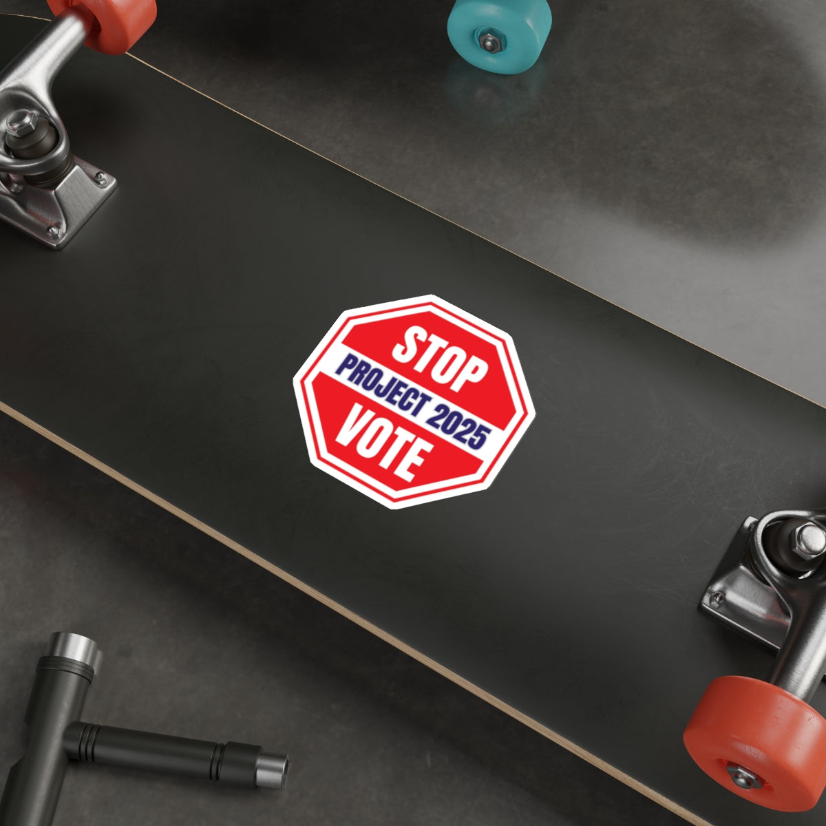 Stop Project 2025 Indoor/Outdoor Sticker, Free Shipping, Multiple Sizes, Election Sticker