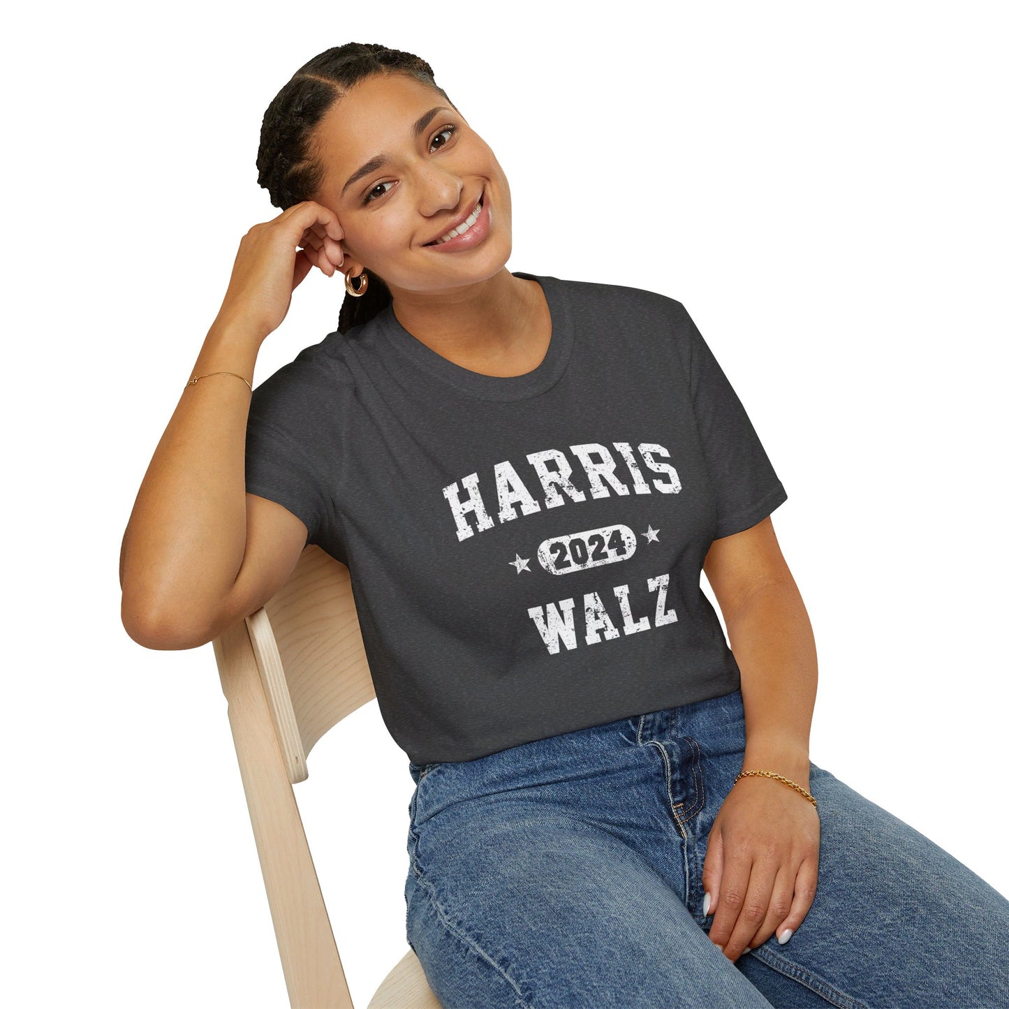 Harris Walz Tshirt - Soft, Unisex Style, Multiple Colors, Free Shipping