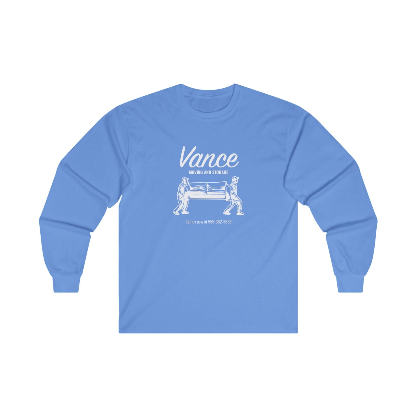 JD Vance Couch Tshirt, Unisex Ultra Cotton, Long Sleeve, Front and Back Print, Multiple Colors