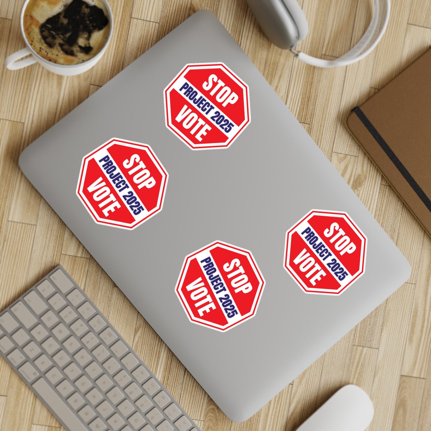 Stop Project 2025 Sticker Sheet Bundle, 20 Indoor/Outdoor Stickers, Free Shipping, Vote Stickers, Election Stickers