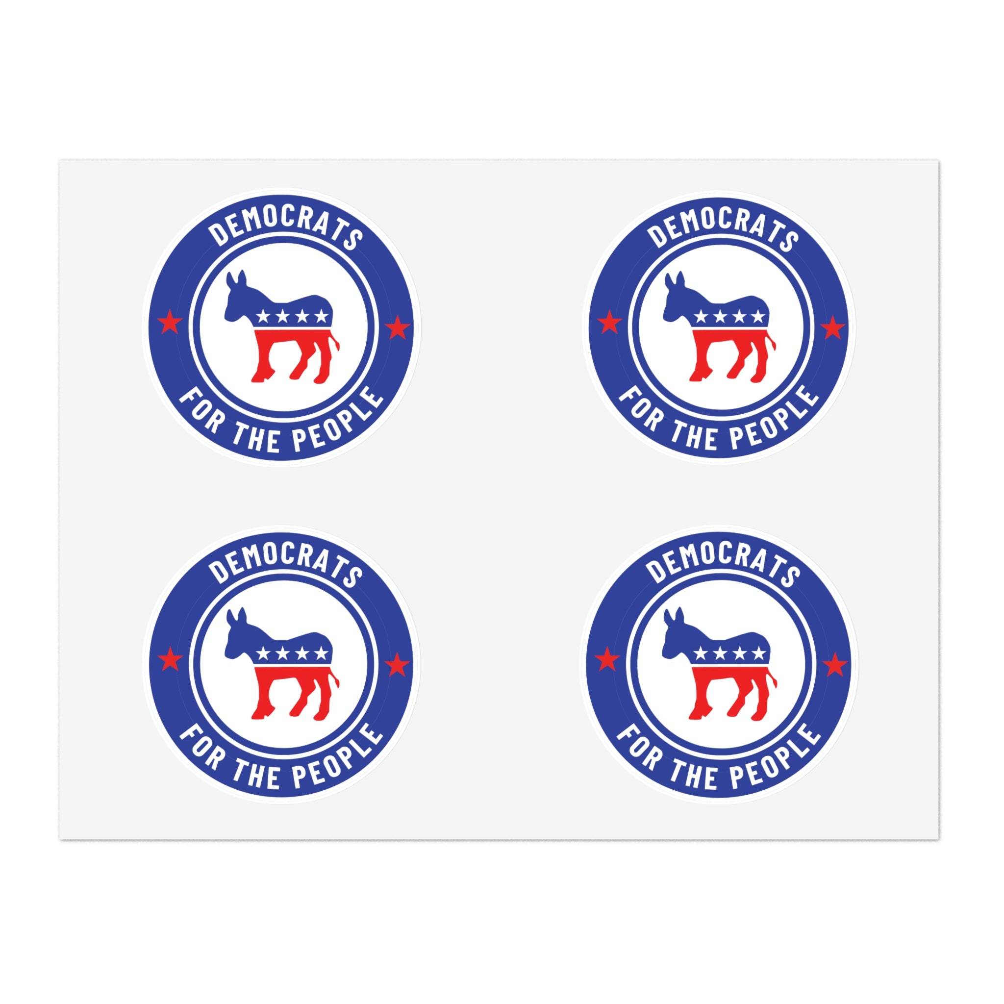 Democratic Rights Sticker Democratic Party Sticker Sheet, Car Stickers, Laptop Stickers, Free Sh ...