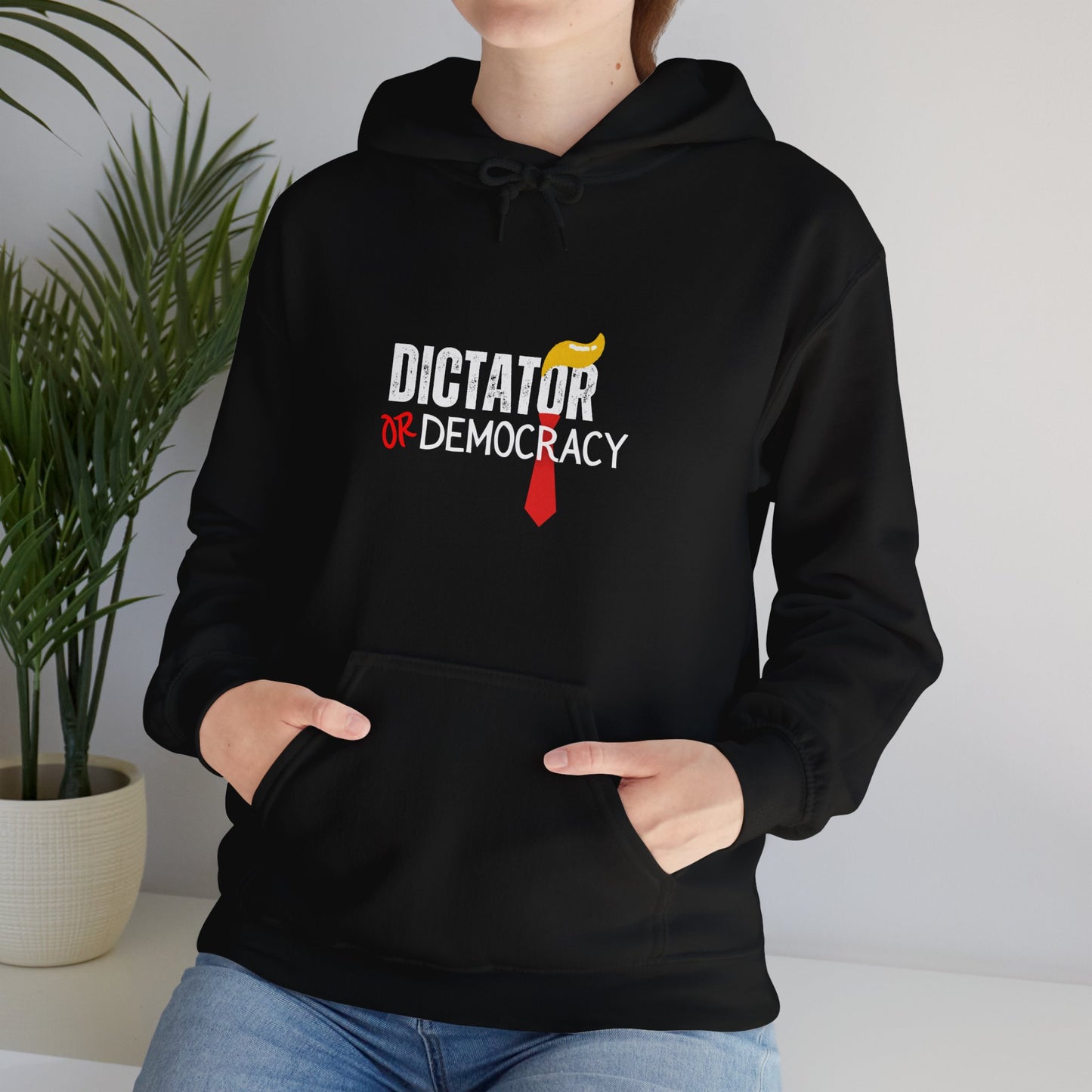 Democracy Hoodie, Dictator or Democracy, Democracy Sweatshirt