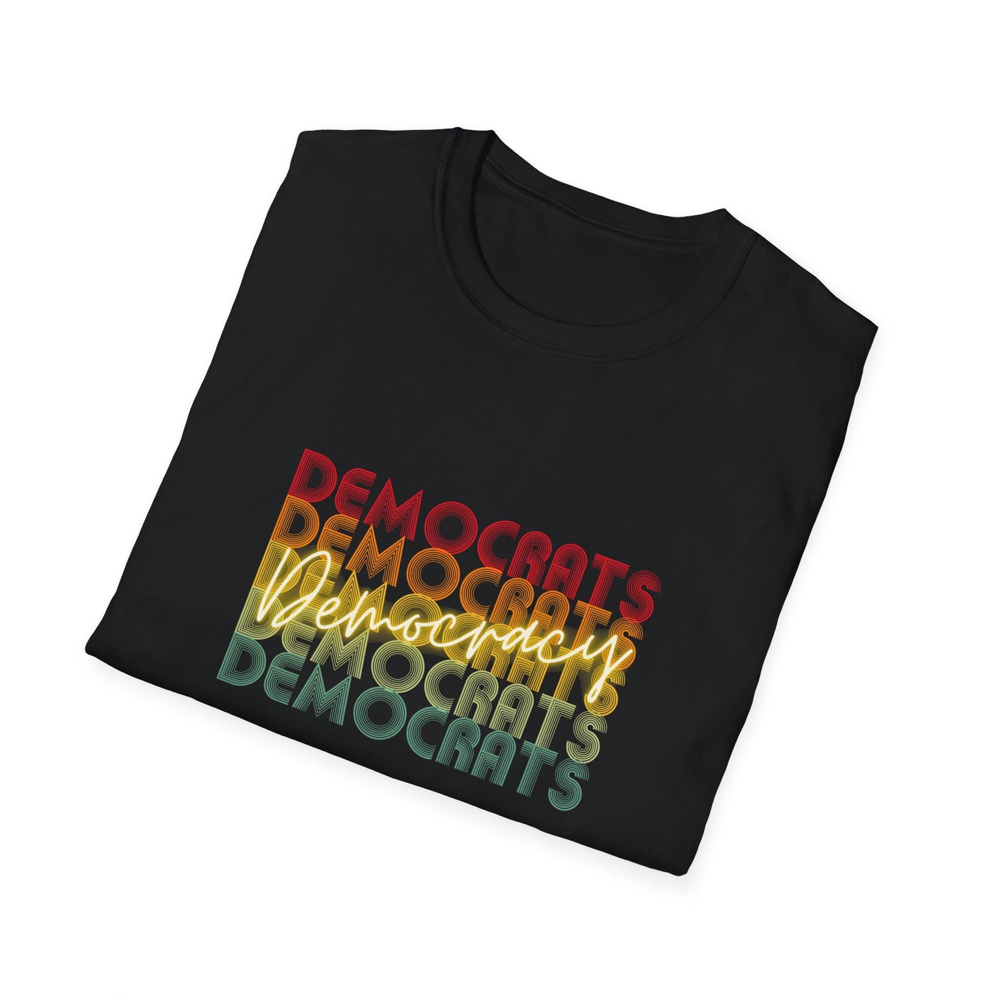 Democracy Tshirt, Democrats Do Democracy, Unisex, Short Sleeve, Multiple Colors