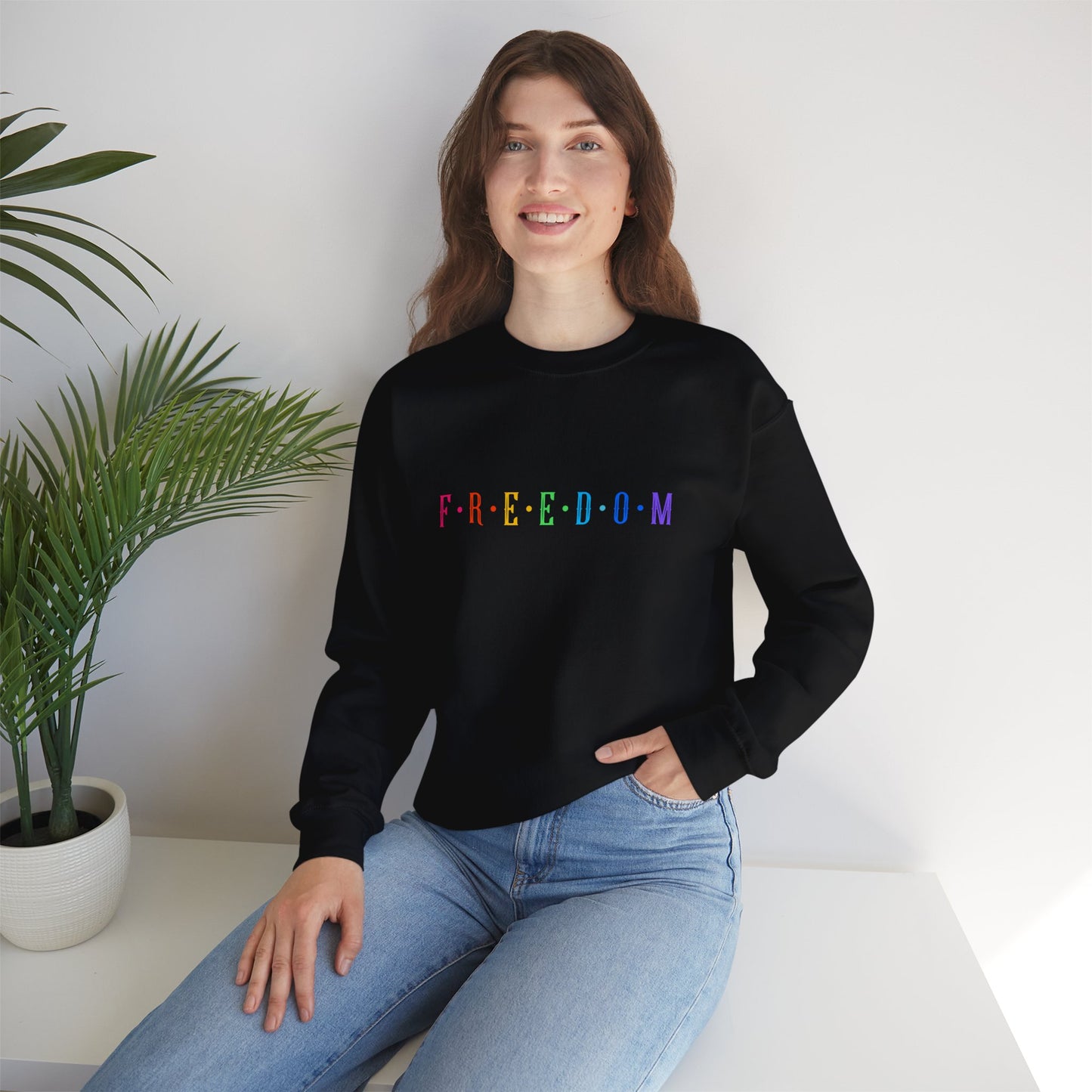 Equality Sweatshirt, Freedom is Equality, Democracy Sweatshirt