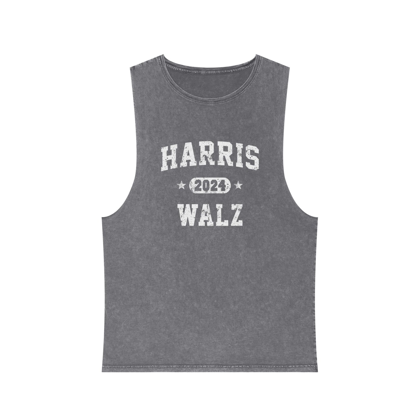 Harris Walz Tank, Unisex Stonewash Tank Top, Multiple Colors, Free Shipping