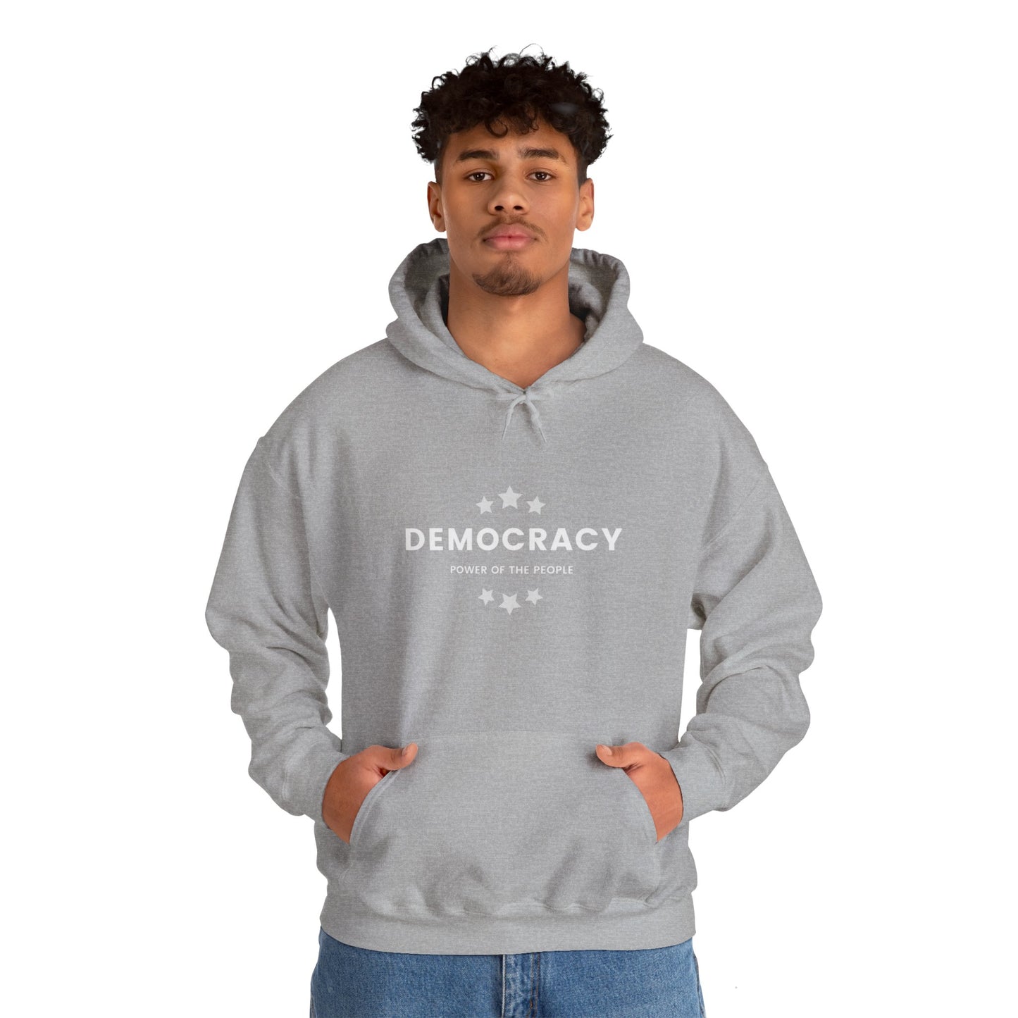 Democracy Hoodie, Power of the People, Democracy Sweatshirt