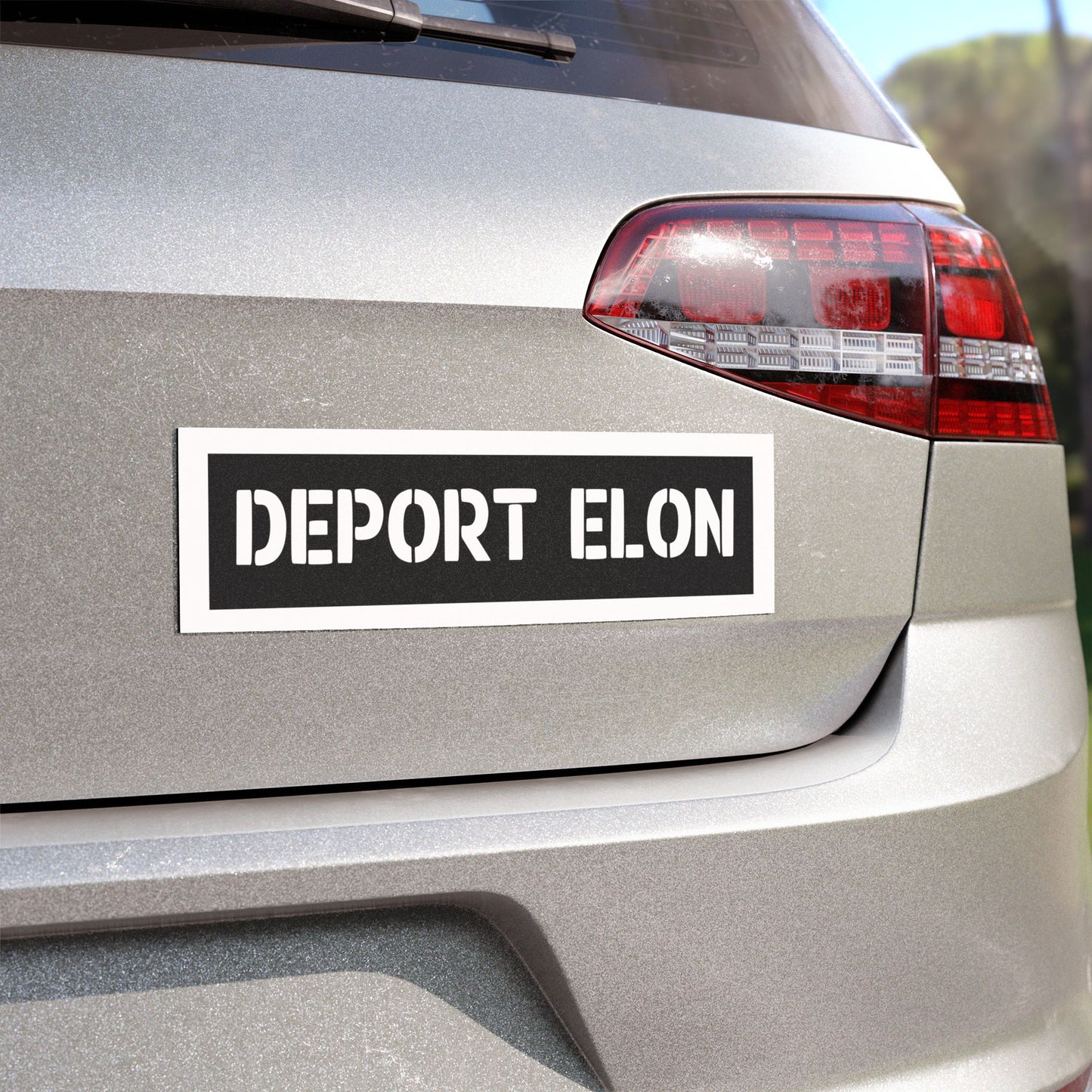 Deport Elon Car Magnet, Free Shipping, Anti Trump Magnet, Democrat Magnet, Resistance Magnet, Opposition Magnet, Political Magnet