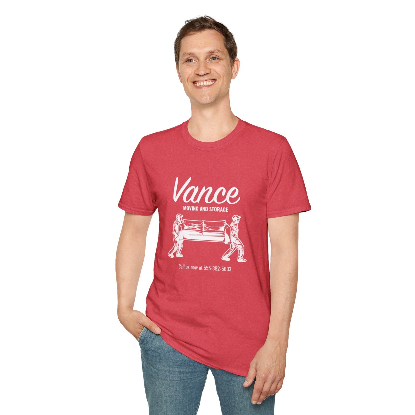 JD Vance Couch Shirt Soft, Unisex Style, Multiple Colors, Front and Back Print