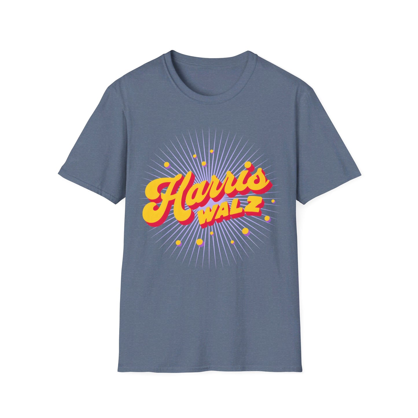 Harris Walz Retro Shirt - Soft, Unisex Style, Multiple Colors, Free Shipping