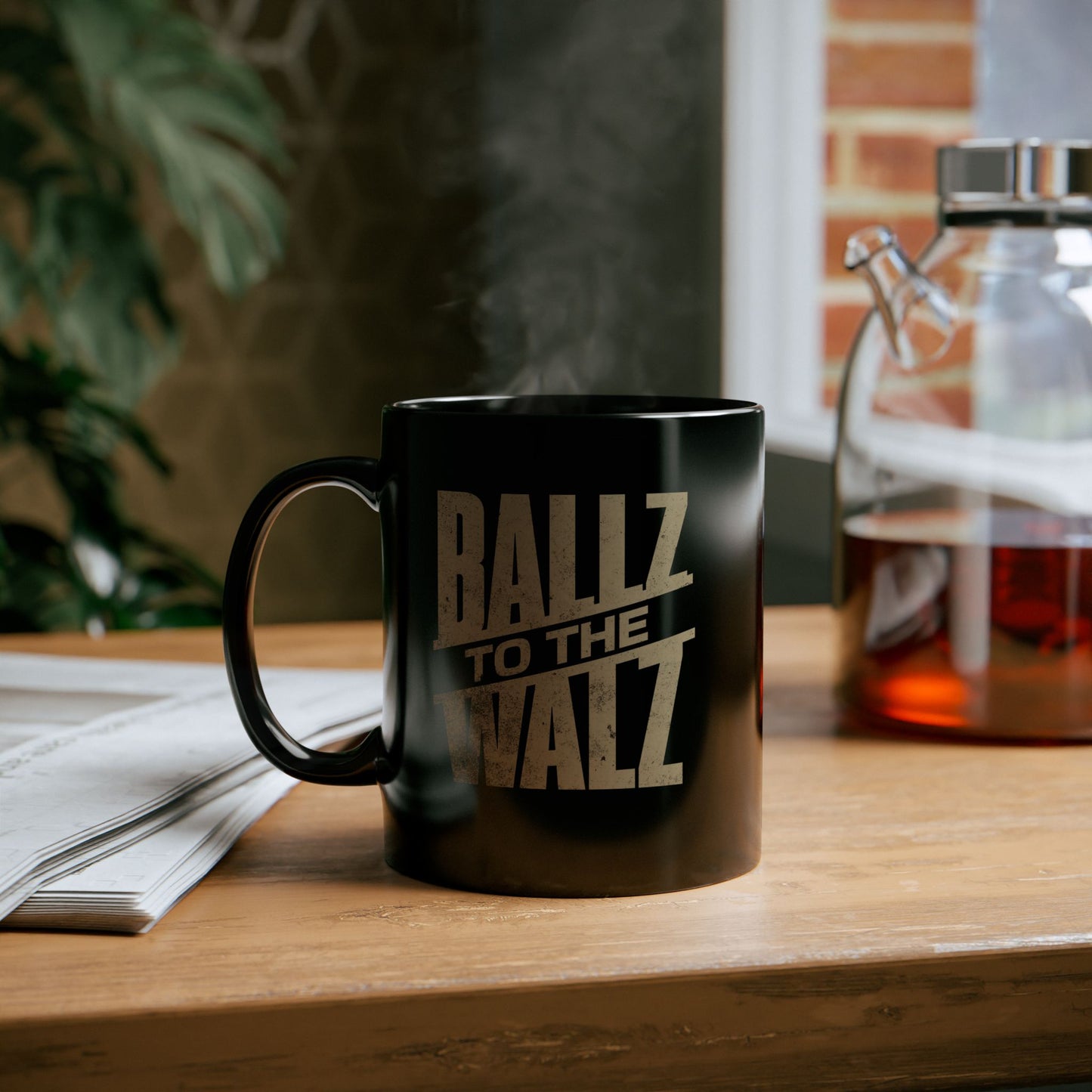 Tim Walz Mug, Ballz to the Walz, 11oz, Free Shipping