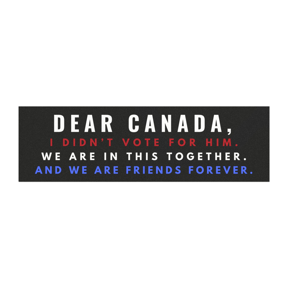 Dear Canada Car Magnet | 10