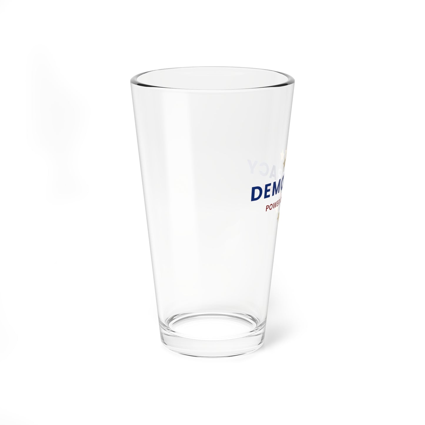 Election Day Drinking Glass, 16 oz., Democracy Power of the People