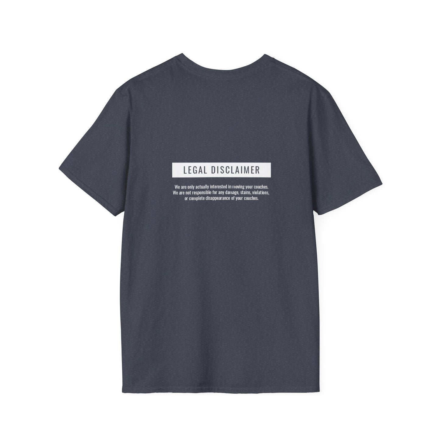 JD Vance Couch Shirt Soft, Unisex Style, Multiple Colors, Front and Back Print