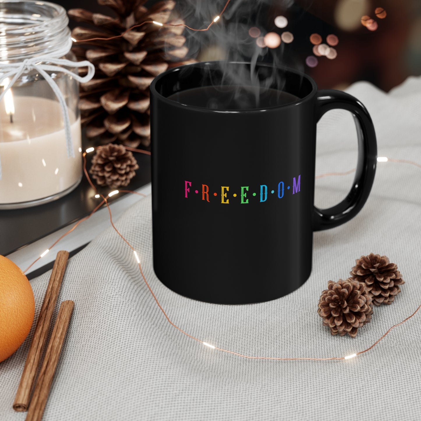 Equality Mug, Freedom is Equality, Democrat Mug