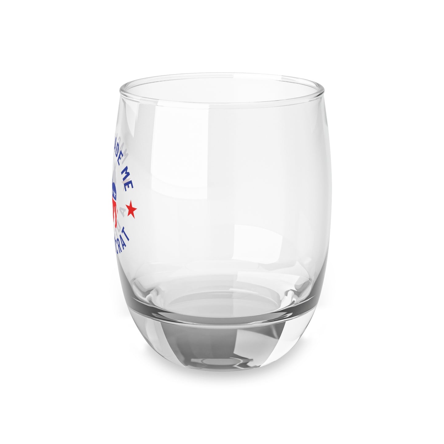 Election Day Drinking Glass, MAGA Made Me a Democrat, Whiskey Glass