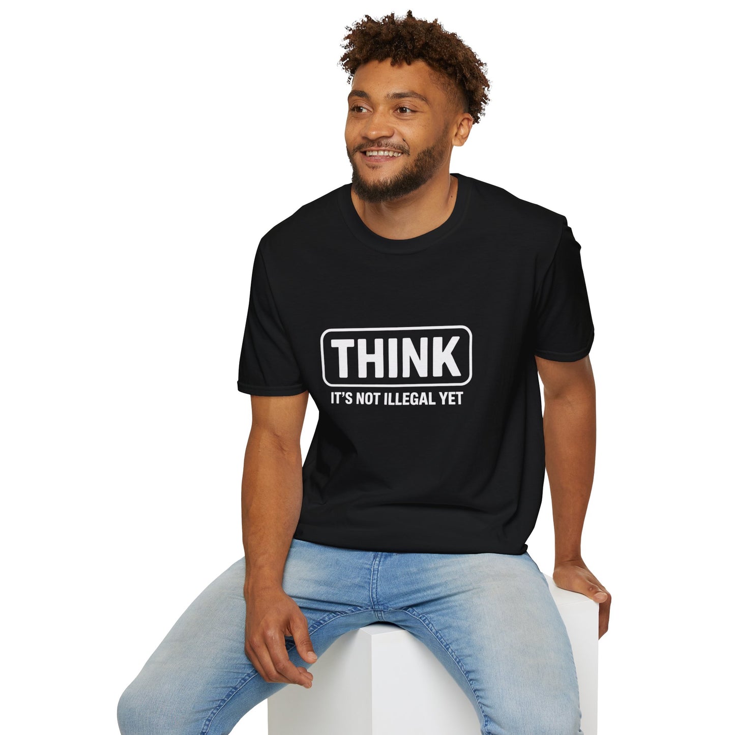 Think It's Not Illegal Yet Tshirt, Funny Political Tshirt, Funny Anti Trump Tshirt, Unisex Style, Multiple Colors, Free Shipping,